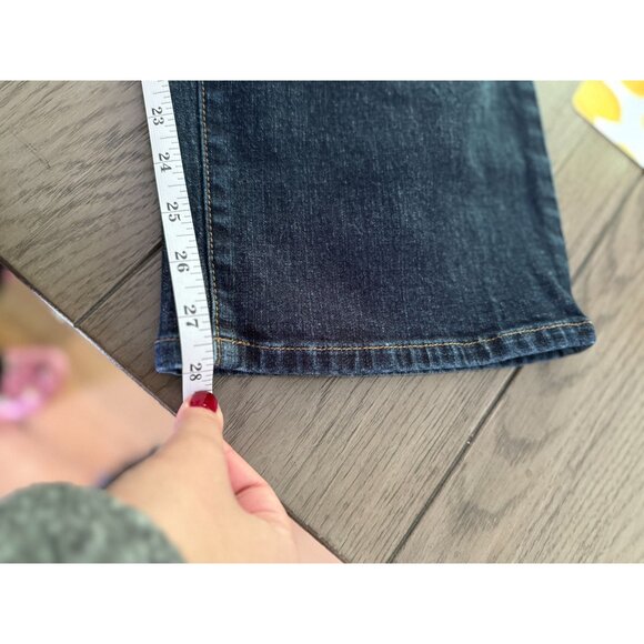 EUC Lauren Jeans Co. Womens Premium 18W Blue Denim Straight-Leg Stretch Jeans - Picture 7 of 7